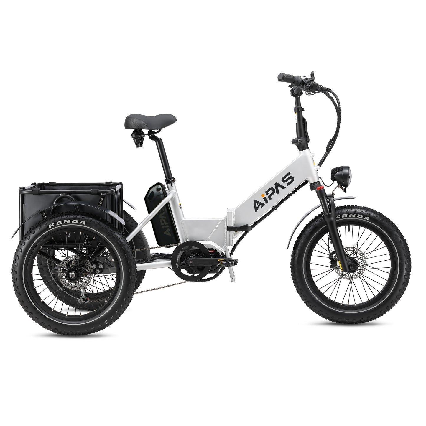 AiPAS A8 Trike eBike (Single Battery)