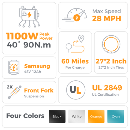 AiPas C2 Urban Commute eBike